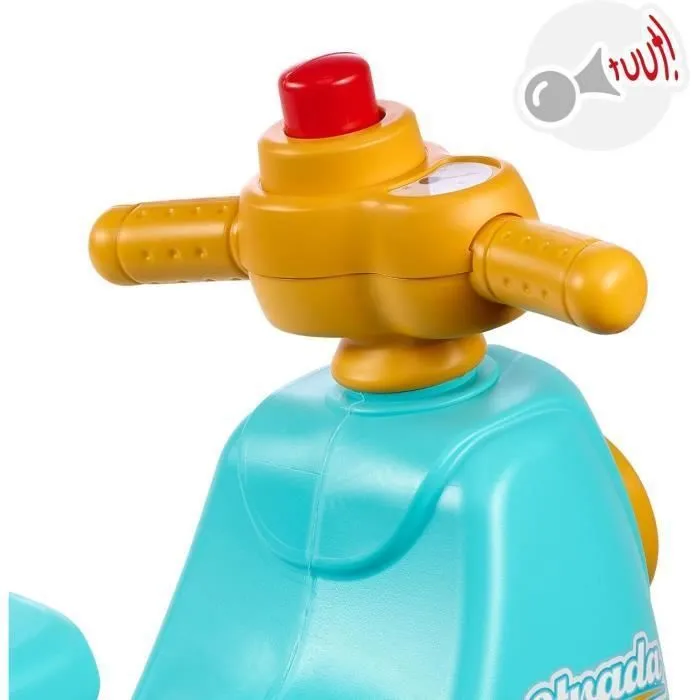 Falk Patinete Infantil Strada Ruedas Silenciosas Manillar Direccional con Bocina Azul y Amarillo 2 Falk Patinete Infantil Strada Ruedas Silenciosas Manillar Direccional con Bocina Azul y Amarillo 2