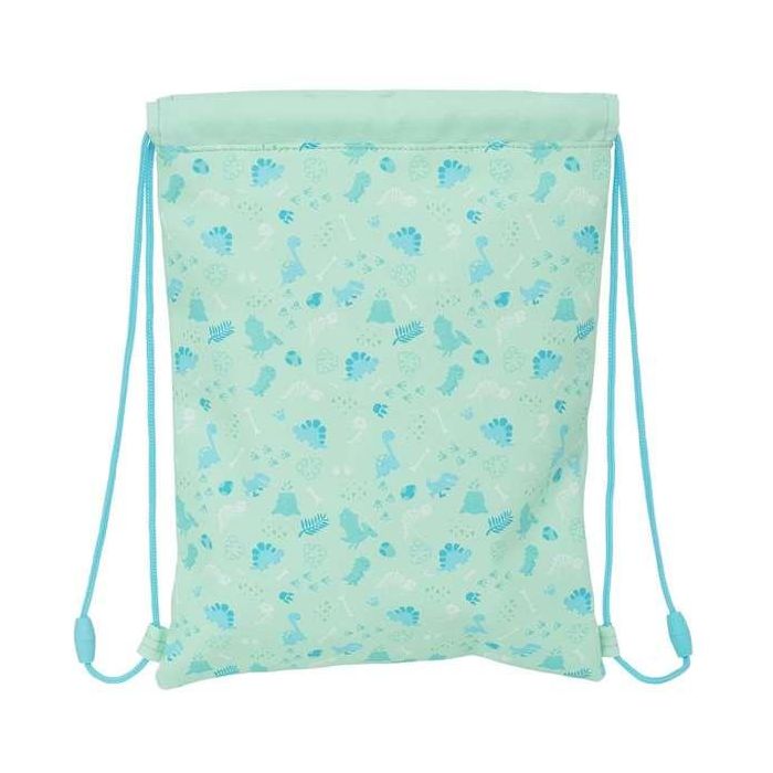 Safta Saco Plano Junior Preescolar Dino 26x34x1cm 1