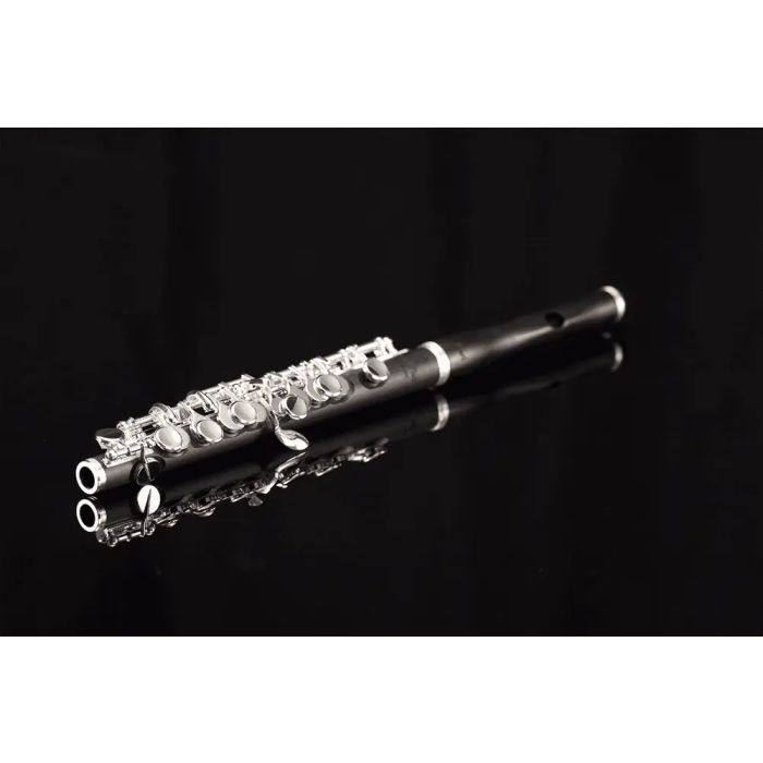 Pearl Flute Flautín Piccolo Quantz Pfp165E Cuerpo de Grenaditte Cabeza de Madera de Granadilla 3