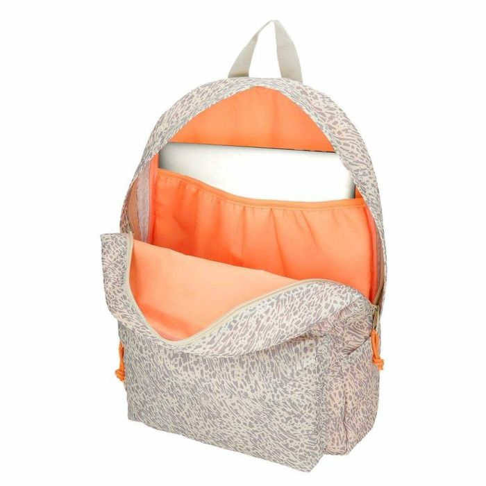 Mochila Escolar Reebok LEOPARD 8082332 Beige 2 Mochila Escolar Reebok LEOPARD 8082332 Beige 2