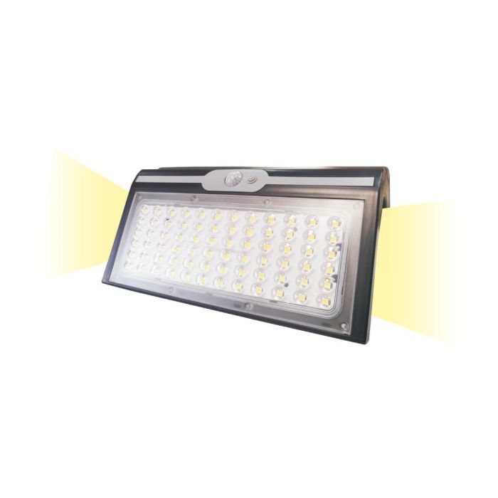 Aplique de Pared EDM 31849 Negro 6 W 430 Lm 6500 lm Sensor de Movimiento Solar (6500 K) 1