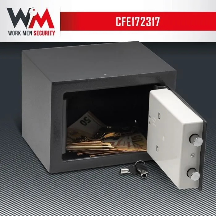 ELEM TECHNIC Caja Fuerte Electrónica de Seguridad 2.9 L 17x23x17 cm 1