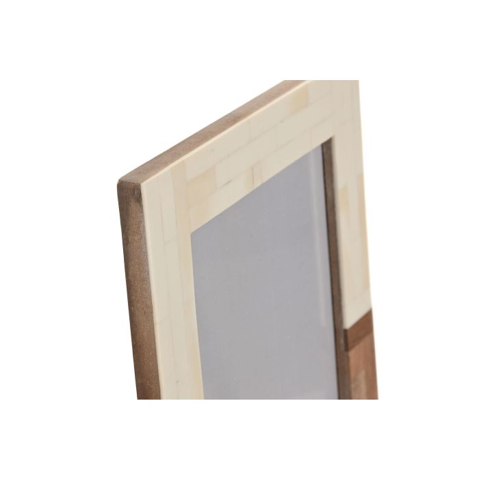 Marco Foto 15X20 Urban DKD Home Decor Blanco Natural 1.8 x 25.5 x 20 cm 1