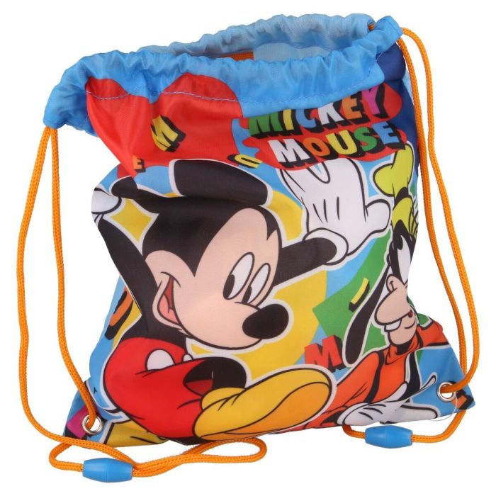 Saco plano merienda mickey cool summer 2