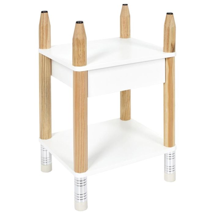 Home Deco Kids Mesita De Noche Lápiz Original para Habitación Infantil con Cajón 34x30x51 cm 3