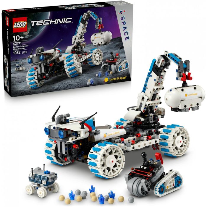 LEGO 42211 Technic Vehículo de Puesto de Avanzada Lunar - Set de construcción para niños de 10 años 2