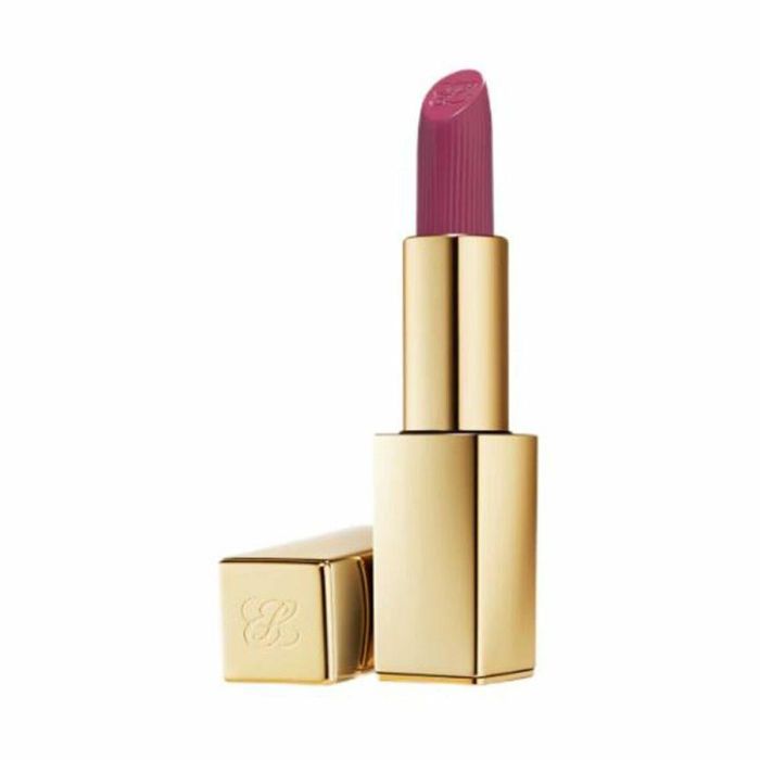 Estée Lauder Iln50399 PURE COLOR hi-lustre lipstick Rebellious Rose, Labial Larga Duración 10h, Efecto Voluminizador, 3,5g 1