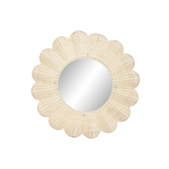 Espejo de pared Home ESPRIT Natural Boho 91 x 6 x 91 cm 0 Espejo de pared Home ESPRIT Natural Boho 91 x 6 x 91 cm 0