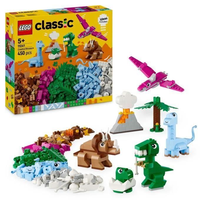 Lego Juego de Construcción Classic Dinosaurios Creativos para Niños +5 Años