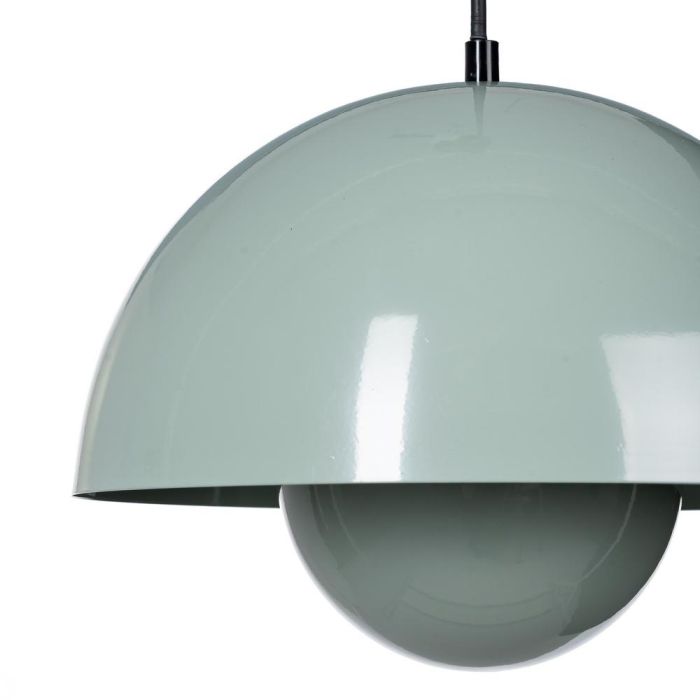 Lámpara Techo Verde Claro Metal 30 X 30 X 22 cm