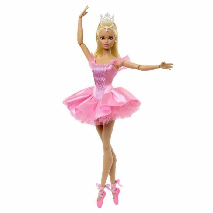 Barbie JBJ09 Muñeca Bailarina Estrella Rosa 31cm para Niñas +6 Años 0 Barbie JBJ09 Muñeca Bailarina Estrella Rosa 31cm para Niñas +6 Años 0