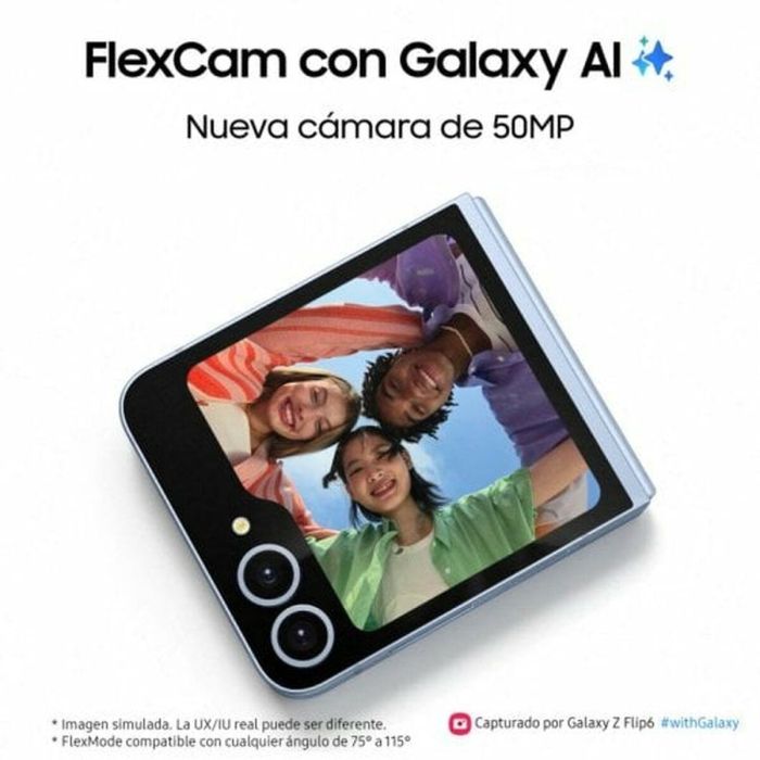 Smartphone Samsung Galaxy Z Flip6 6,7" 12 GB RAM 256 GB Amarillo 7 Smartphone Samsung Galaxy Z Flip6 6,7" 12 GB RAM 256 GB Amarillo 7