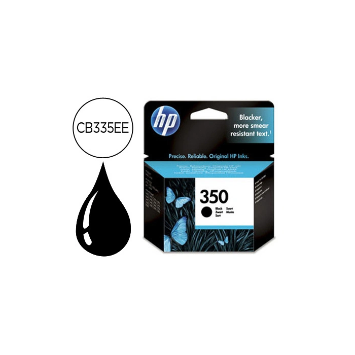 HP Cartucho Tinta Negro Nº 350 para Officejet J5780-5785 4.5 ML 0 HP Cartucho Tinta Negro Nº 350 para Officejet J5780-5785 4.5 ML 0