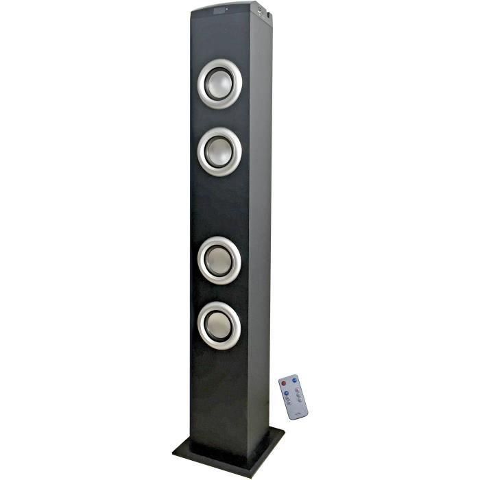INOVALLEY HP41-BTH Torre de sonido Bluetooth negra INOVALLEY HP41-BTH Torre de sonido Bluetooth negra