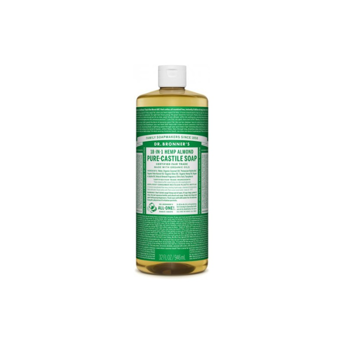 Dr Bronner's Jabón Líquido de Almendras 945 mL