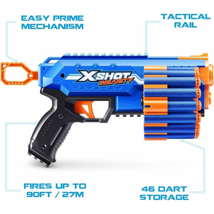 Pistola de Dardos X-Shot Insanity- Manic 3 Pistola de Dardos X-Shot Insanity- Manic 3