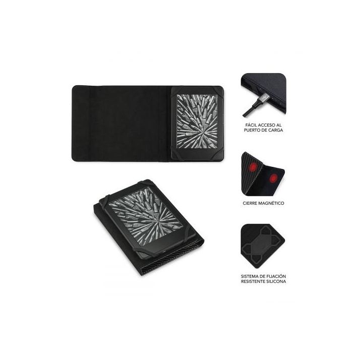 SUBBLIM Funda Ebook 6" Negro 1 SUBBLIM Funda Ebook 6" Negro 1