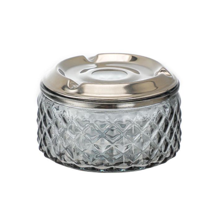 Inde Cenicero Agua Vidrio T/Acero 10.5 cm 5