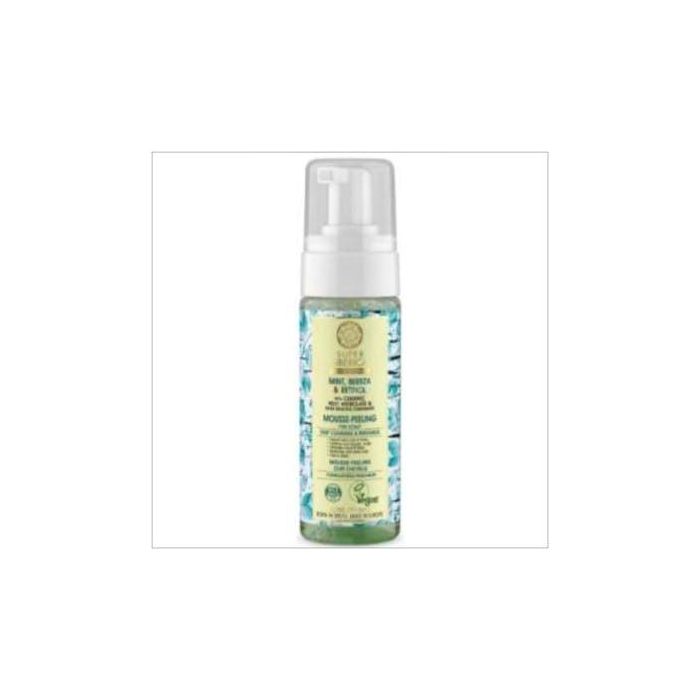 Natura Siberica Super Siberica Mousse-Peeling Cabello Graso Limpieza Profunda y Equilibrio Cuero Cabelludo 170 ml