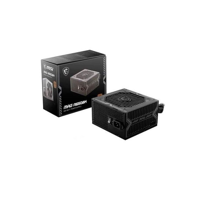 MSI MAG A650BN Fuente de Alimentación ATX 650W 80 PLUS Bronze para PC Negro