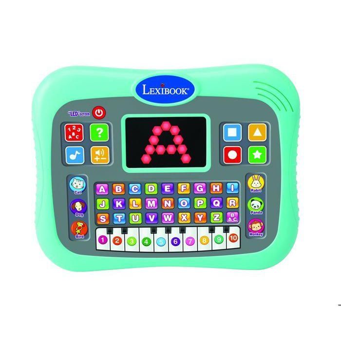 Lexibook - Tableta educativa bilingüe con pantalla táctil - FR/EN - 5 modos de aprendizaje Lexibook - Tableta educativa bilingüe con pantalla táctil - FR/EN - 5 modos de aprendizaje