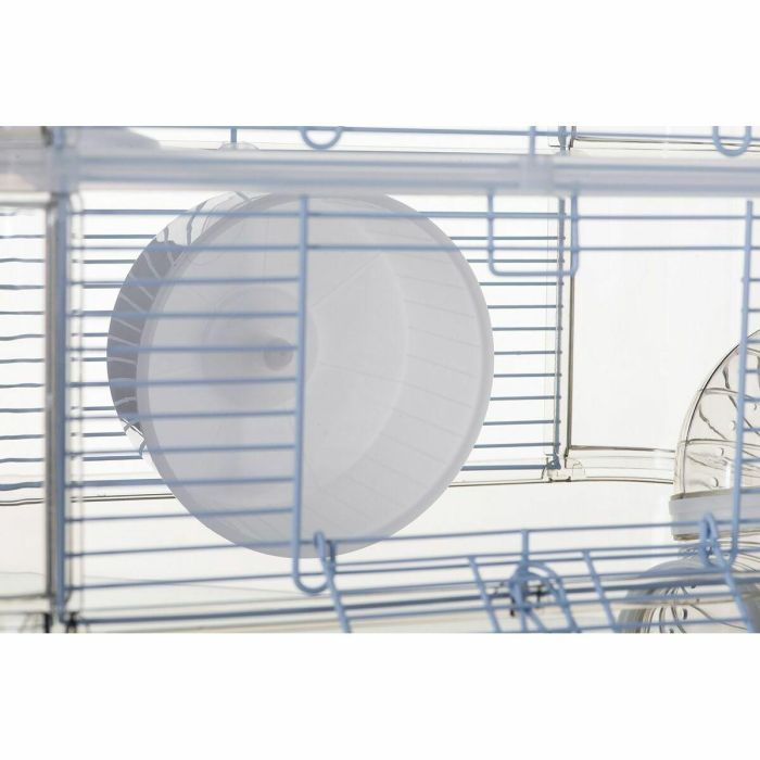 Zolux ZOL3336022060225 Jaula Rody3 Trio de 3 niveles para hámsteres, ratones y jerbos - L 41 x P 27 x H 53 cm - Blanco 17