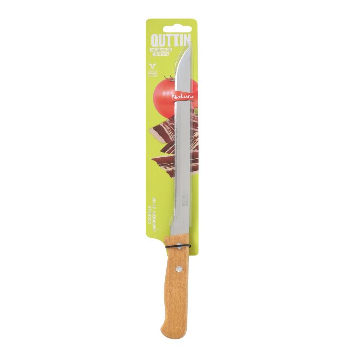 Quttin Cuchillo Jamonero 23 cm Natur - Hoja 22.5 cm (32 Unidades) 1