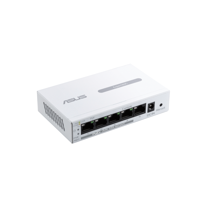 ASUS ExpertWiFi EBP15 Switch Gestionado 5 Puertos Gigabit Ethernet PoE Blanco 90IG08D0-MO3B00 1 ASUS ExpertWiFi EBP15 Switch Gestionado 5 Puertos Gigabit Ethernet PoE Blanco 90IG08D0-MO3B00 1