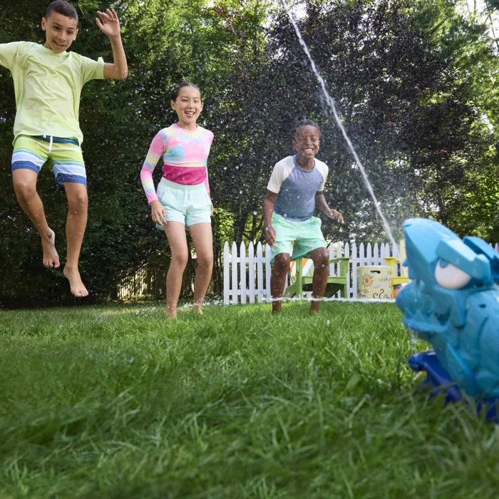 Nerf Super Soaker Hop & Chomp SOA, Pistola de Agua con Mandíbula Articulada y Conexión para Manguera de Jardín, Juguete para Niños a Partir de 3 Años, Referencia HASG21485L0