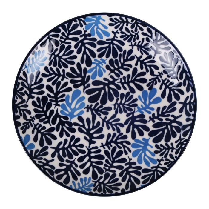 La Mediterranea Fuente Redonda para Servir Estilo Japonés Hana de 20 cm - Surtido de 6 Platos de Mesa (18 Unidades) 1