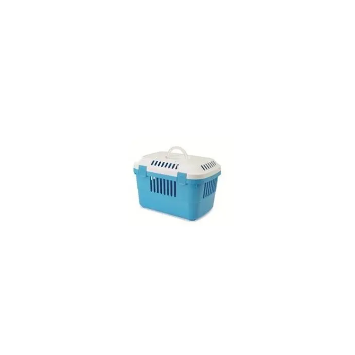 Transportin Discovery 1, Blanco-Azul Pacífico 48,5x33x31,5 cm Transportin Discovery 1, Blanco-Azul Pacífico 48,5x33x31,5 cm