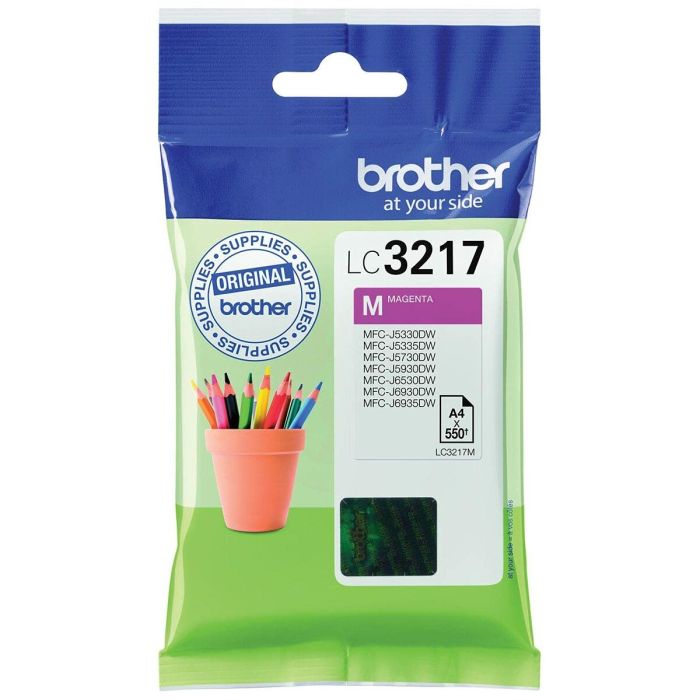 Cartucho de Tinta Original Brother LC3217 Magenta (5 Unidades) 1