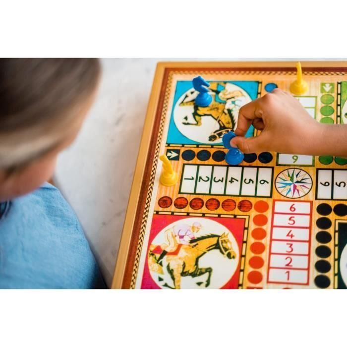 Dujardin Caja 8 Juegos Estándar: Oca, Damas, Dada, Halma y más, para niños y adultos a partir de 6 años 2 Dujardin Caja 8 Juegos Estándar: Oca, Damas, Dada, Halma y más, para niños y adultos a partir de 6 años 2