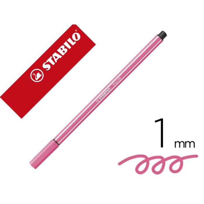 Stabilo Rotulador Pen 68 Rosa Claro Caja 10 Ud