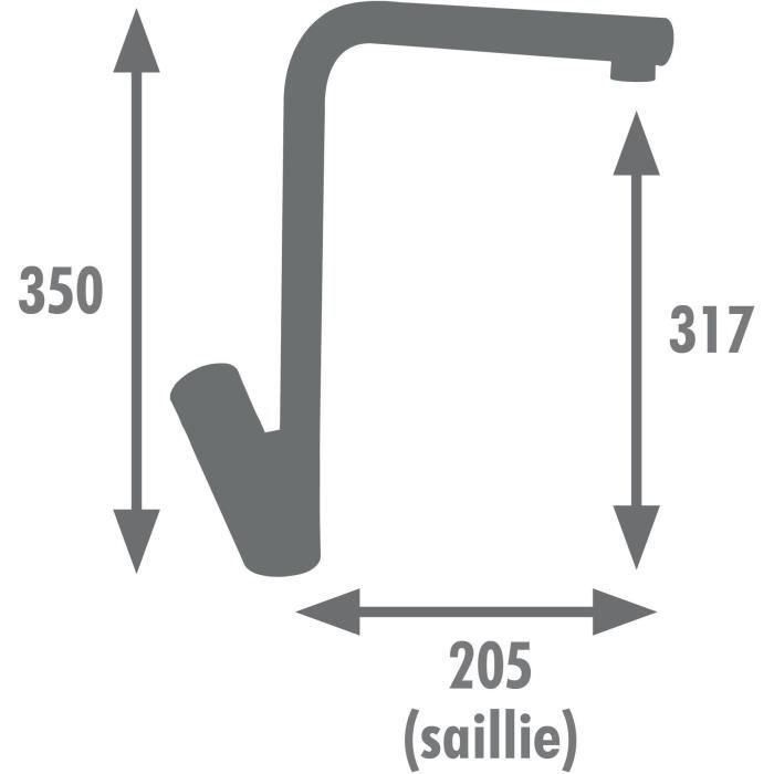 Edouard Rousseau EDO3047404062958 Mezclador de Fregadero Cromo con Aireador Invisible Patty 2 Edouard Rousseau EDO3047404062958 Mezclador de Fregadero Cromo con Aireador Invisible Patty 2