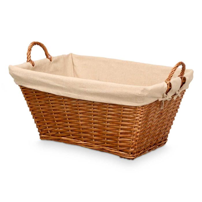 Cesto Asa Rectangular Mimbre Kipit 65X35CM (6 Unidades) 1 Cesto Asa Rectangular Mimbre Kipit 65X35CM (6 Unidades) 1