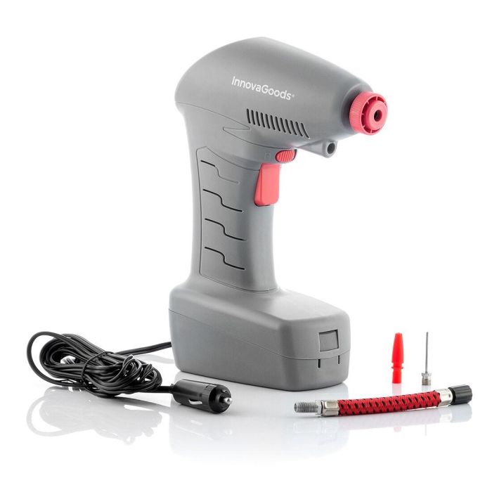 Compresor de Aire Portátil con LED Airpro+ InnovaGoods 2 Compresor de Aire Portátil con LED Airpro+ InnovaGoods 2