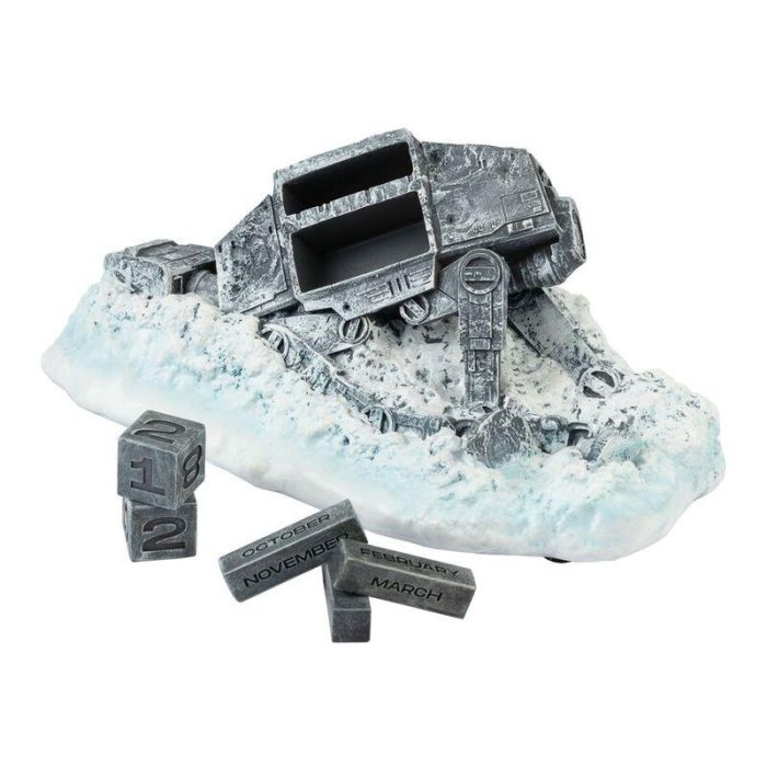 Calendario Perpetuo 3D AT-AT Derribado Star Wars 1