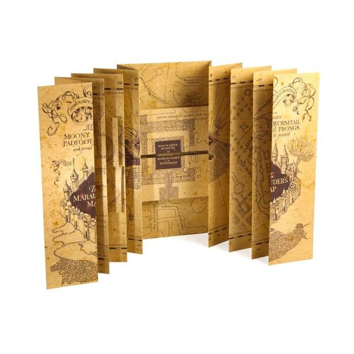 The Noble Collection: Réplica Mapa del Merodeador Harry Potter, Objeto de Saga Películas 180x40 cm 1 The Noble Collection: Réplica Mapa del Merodeador Harry Potter, Objeto de Saga Películas 180x40 cm 1