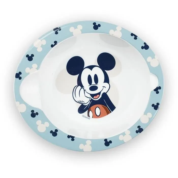 Stor Set Micro Toddler 2 pzs Mickey Mouse Full of Smiles (cuenco y cuchara) a partir de 1 año 1