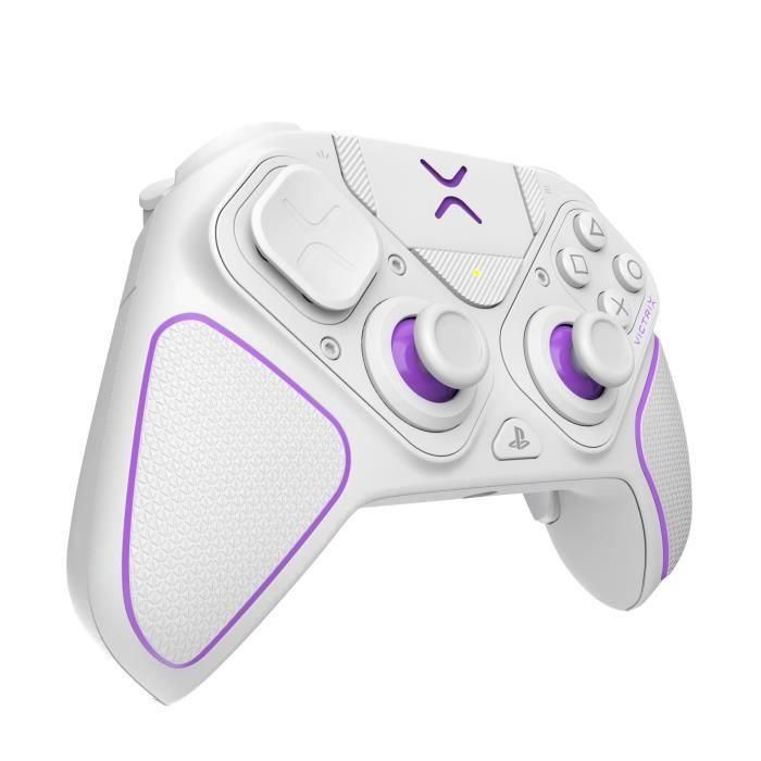 PDP PDP1711708393310 Mando Inalámbrico Victrix Pro BFG - Gamepad Multiplataforma para PlayStation y PC - Blanco 4 PDP PDP1711708393310 Mando Inalámbrico Victrix Pro BFG - Gamepad Multiplataforma para PlayStation y PC - Blanco 4