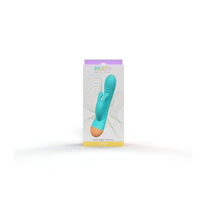 Vibrador Punto G Party Color Toys Azul 2 Vibrador Punto G Party Color Toys Azul 2