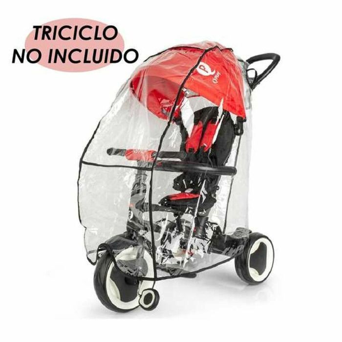 Ociotrends Cubierta de Lluvia para Carrito Rito / Prime - Plástico Transparente
