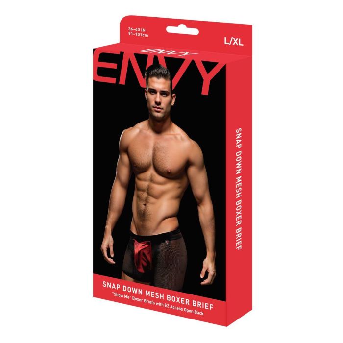 Bóxer de Hombre Envy Negro S/M 3 Bóxer de Hombre Envy Negro S/M 3