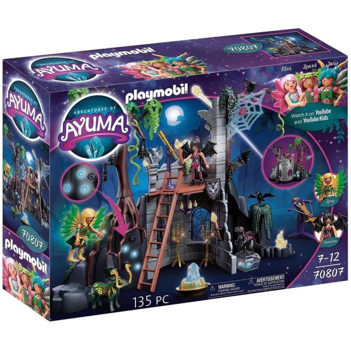 Playmobil Ayuma Ruina Bat Fairies - Set de 135 Piezas con 2 Figuras de Hadas y 2 Animales del Alma, Accesorios y Módulo de Luz 0 Playmobil Ayuma Ruina Bat Fairies - Set de 135 Piezas con 2 Figuras de Hadas y 2 Animales del Alma, Accesorios y Módulo de Luz 0