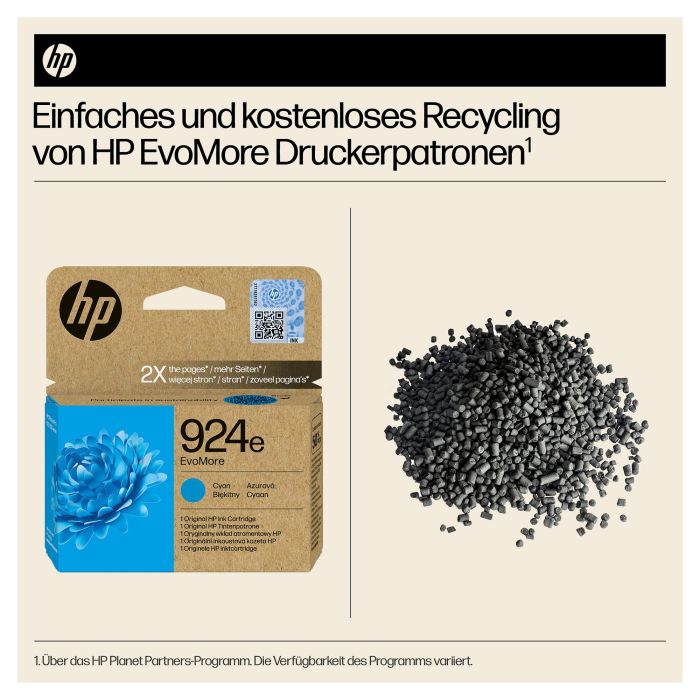 HP Cartucho de Tinta Original 924e Cian XL Alto Rendimiento 800 páginas 4