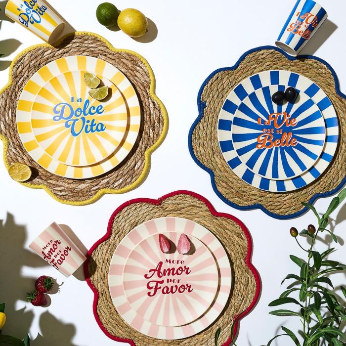 Plato Llano Polipropil Home Deco Factory diámetro 26 cm  6