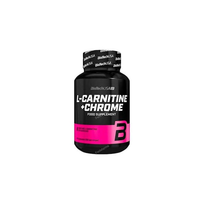 L-Carnitine + Chrome - 60 Capsulas