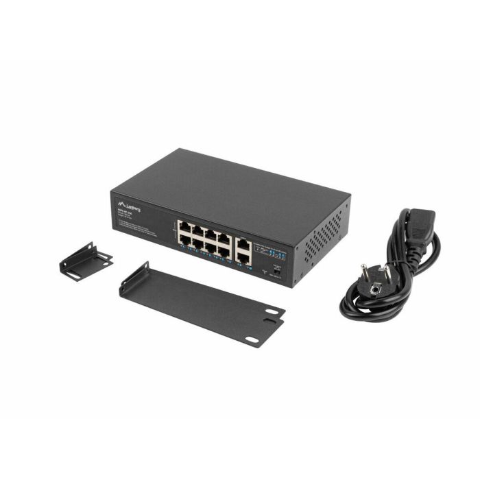 Switch Lanberg RSFE-8P-2GE-120 Switch Lanberg RSFE-8P-2GE-120