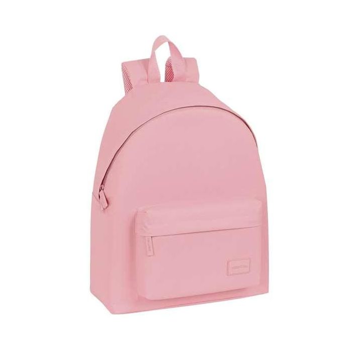 Safta Mochila Basic Rosa 33x42x15cm